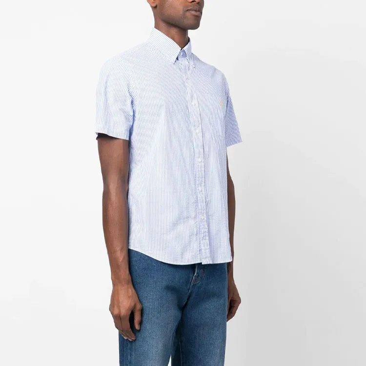 Polo Ralph Lauren Embroidered logo Candy Stripe Shirt-3