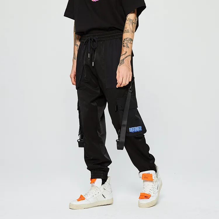 DEFINEX Casual Pants Men's Black-4