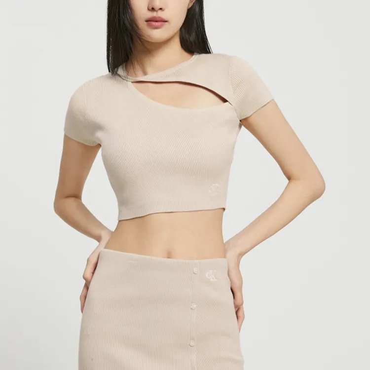 CK/Calvin Klein Knitwear Women's Beige-3