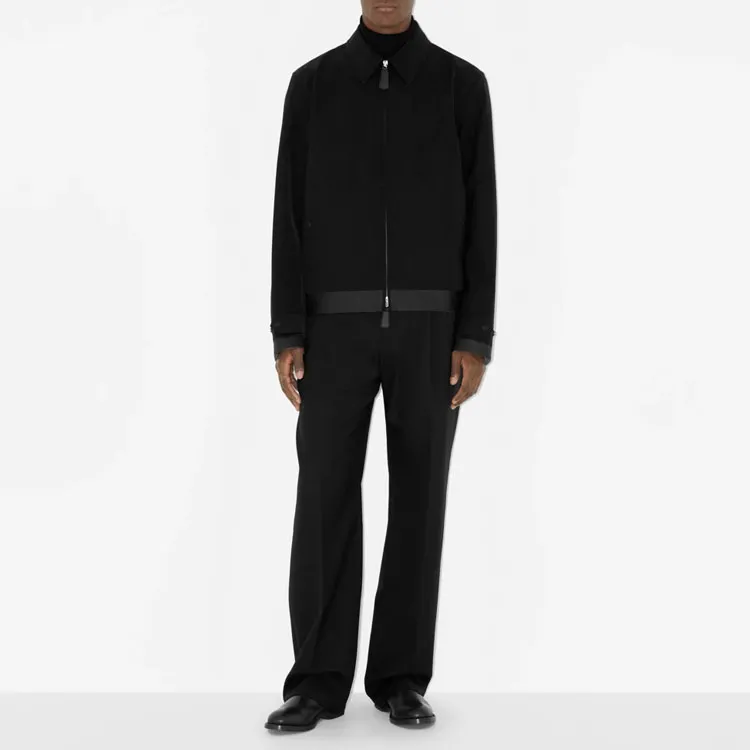 Burberry SS24 Jackets Coats Men's Black-1