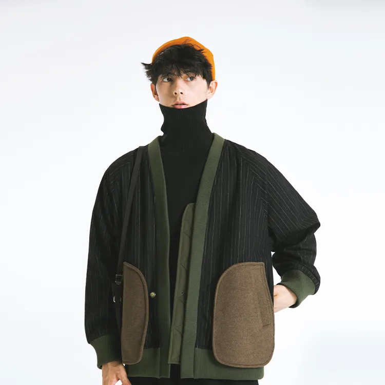 YOSHIYOYI Jackets Unisex Black-3