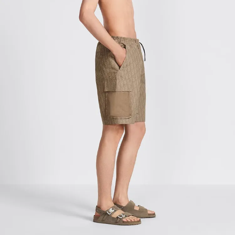 DIOR AND PARLEY Swimming Shorts Men's Khaki-4