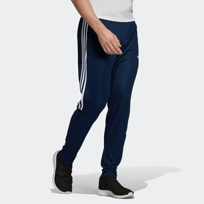 Adidas Knitted Sports Pants Men's Dark Blue-2