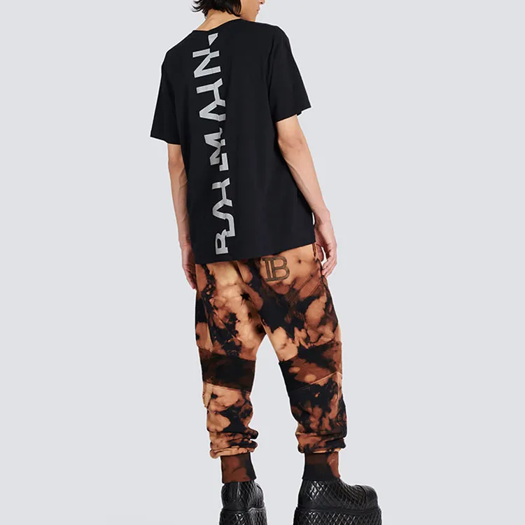 BALMAIN T Shirts Men Black-2
