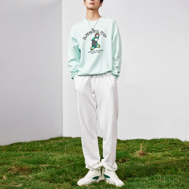 Anta Basketball Collection Sweatshirt Men's Moss Green-2