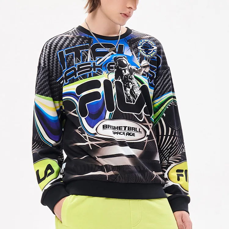 FILA FUSION Sweatshirts Men Dazzling Color Basketball-2