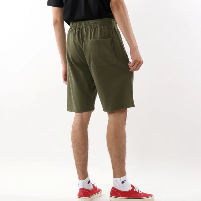 Champion Shorts Japan Version Unisex Olive Green-4