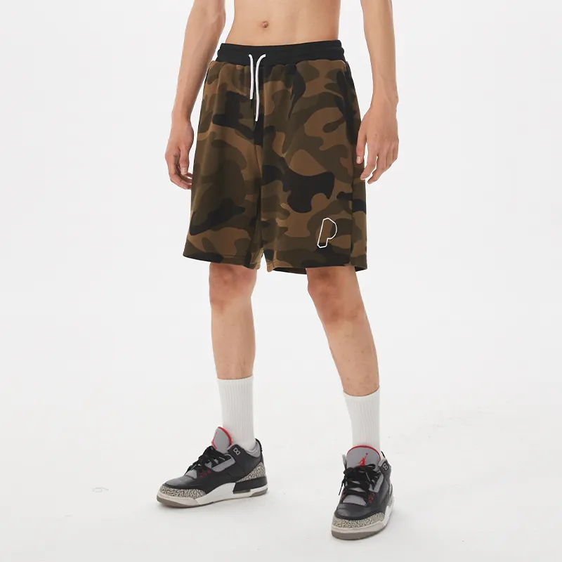 Phew Casual Shorts Men's Yellow Green-3