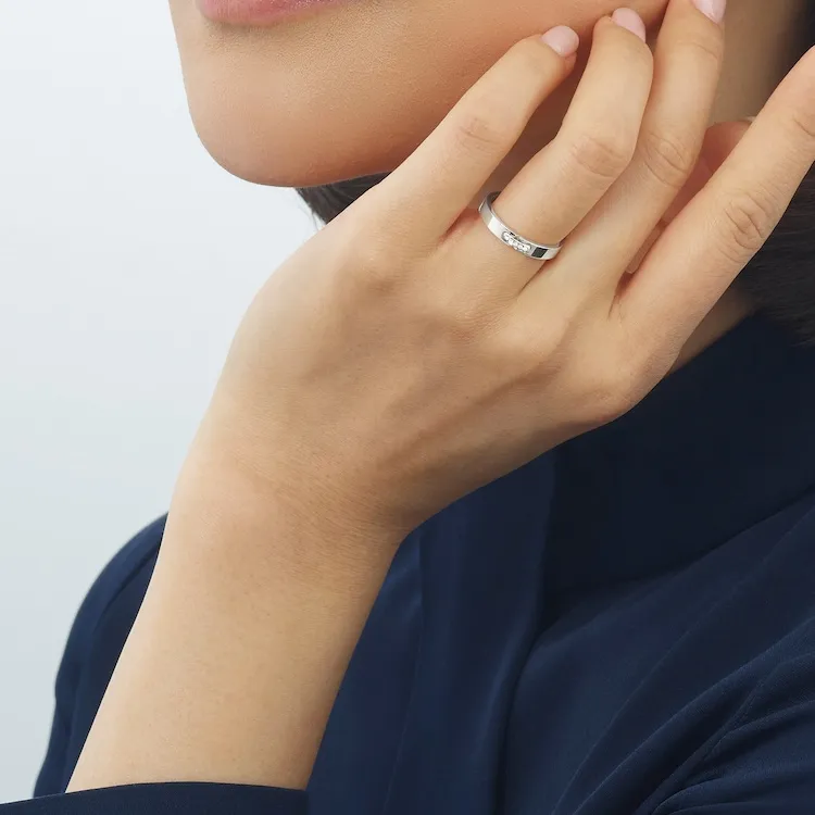 Chaumet LIENS Rings Women's Silver-2