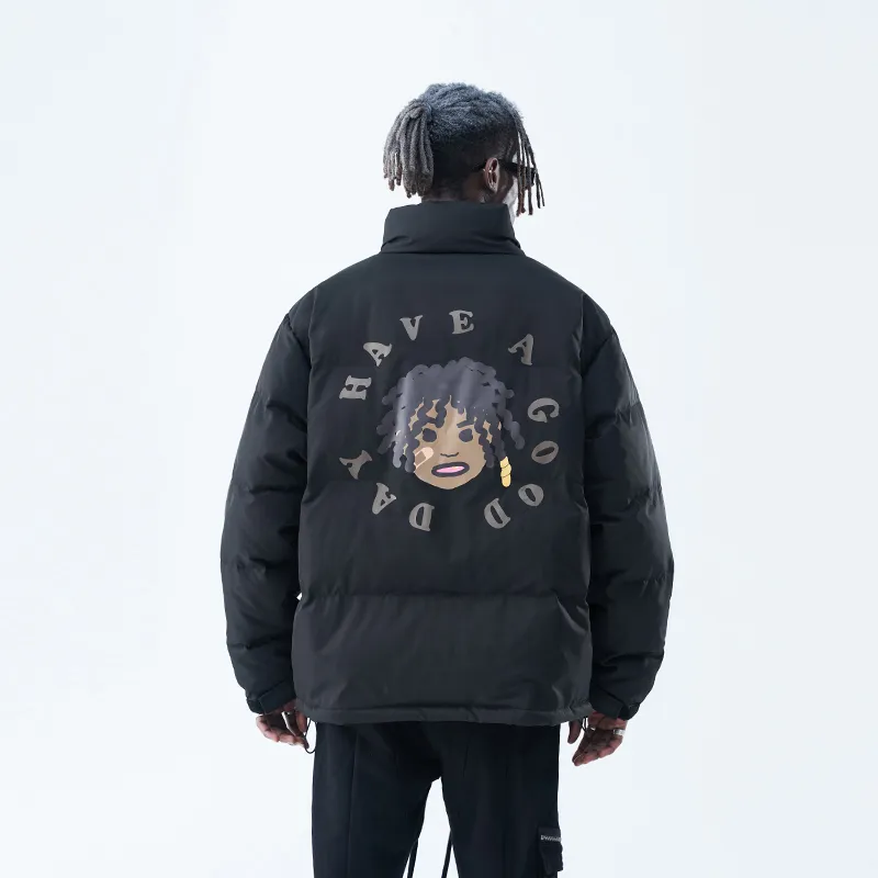 HARSH AND CRUEL Down Jacket Unisex-3