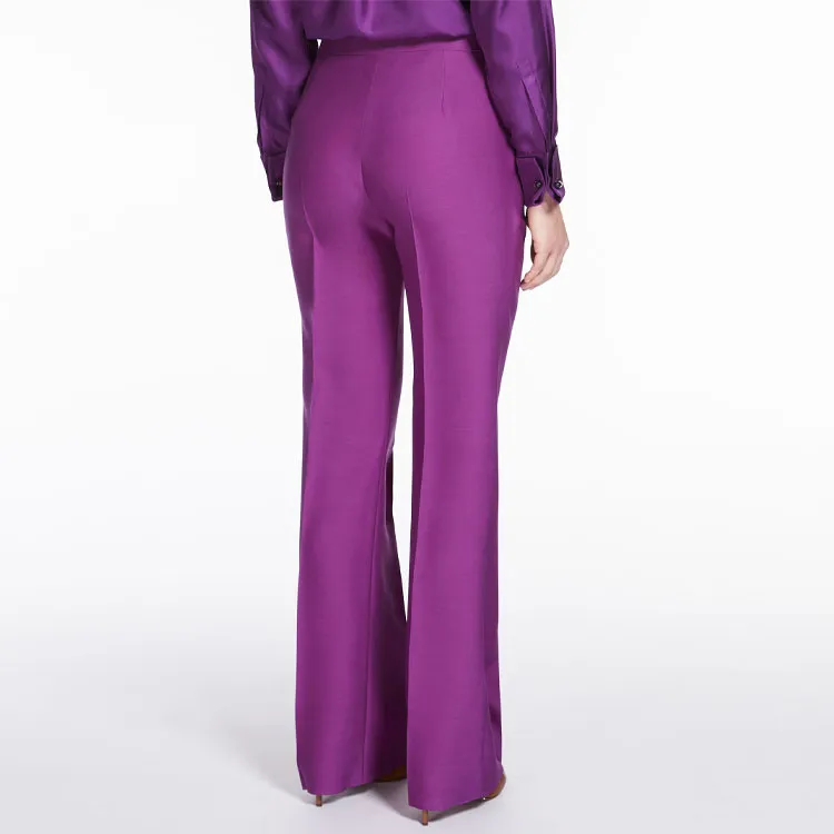 MaxMara Casual Pants Women's Purple-4