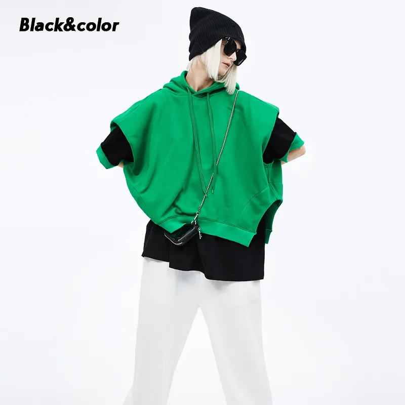 BLACK&COLOR Sweatshirt Unisex Green-2