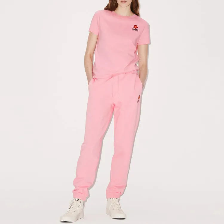 KENZO Logo Embroidered Drawstring Track Trousers-2