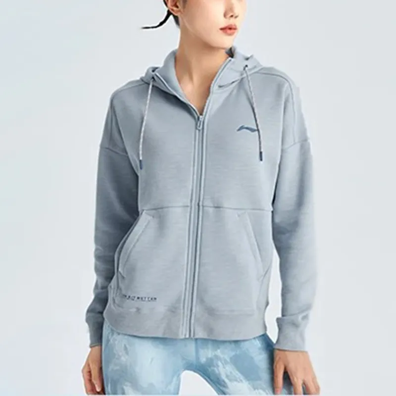 LINING Fitness Series Sweatshirts Women's Mist Blue-2