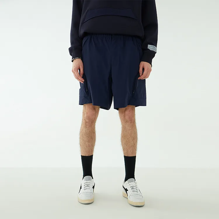 Diadora Fitted Shorts Men's Navy Blue-2