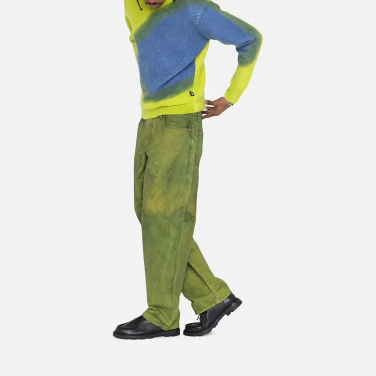 Stussy Wonderland Hand Dyed Big Ol' Jeans-9