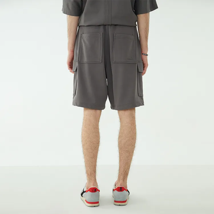 Diadora Loose Fit Shorts Men's Gray-3