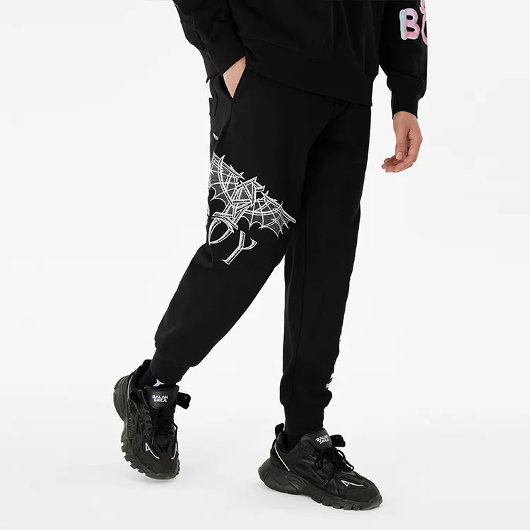 Boy London Knitted Sweatpants Unisex Black-4
