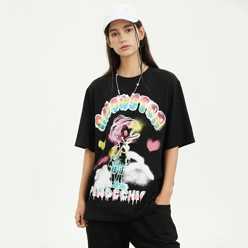 AMONSTER Straight T Shirt Unisex-3