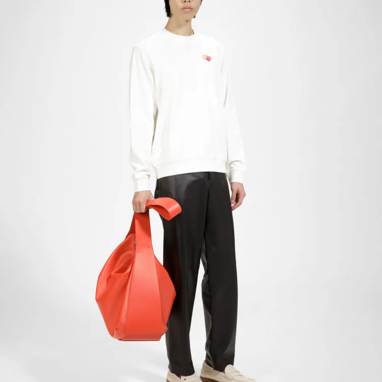 BALLY Sweatshirts Men White-3