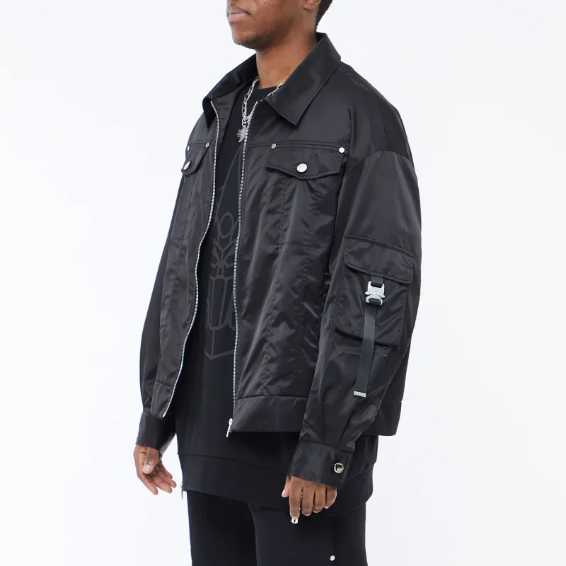 FANBIOU FW21 Loose Fit Jacket Unisex Black-4