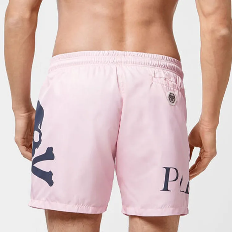 PHILIPP PLEIN FW22 Casual Shorts Men's Pink-3