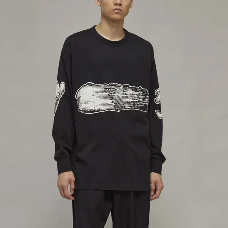 Y 3 T Shirts Men Black-1