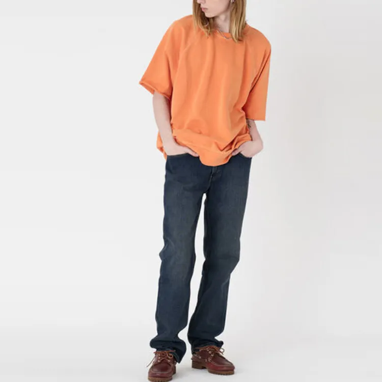 Levis T-Shirts Men Orange-4