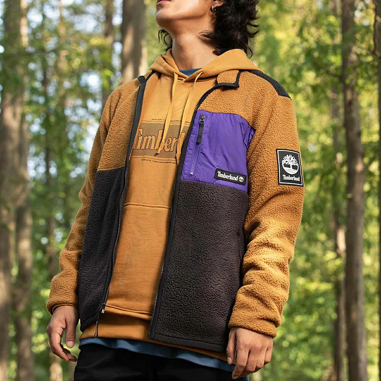 Timberland Velvet Jackets Men Rubber-5
