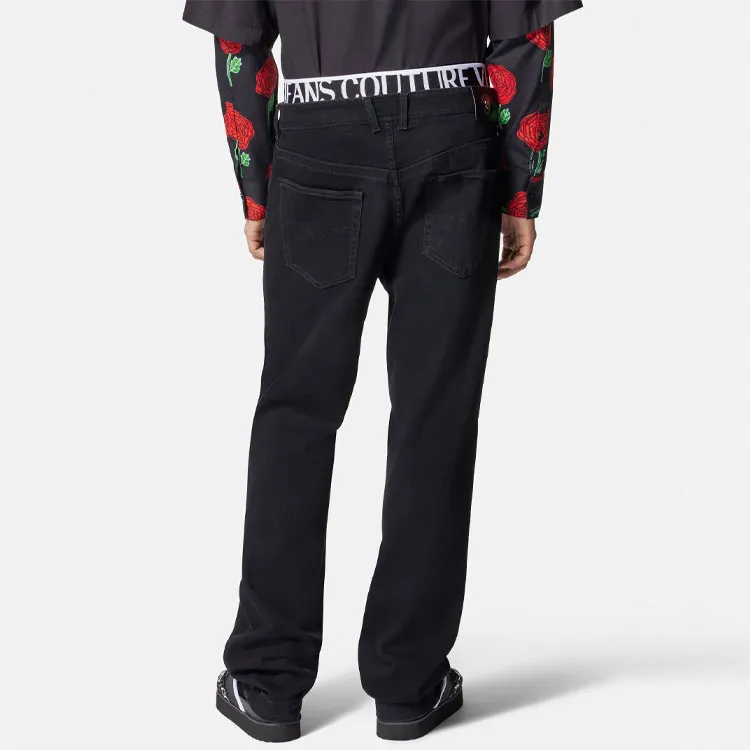 VERSACE JEANS COUTURE Jeans Men's Black-2