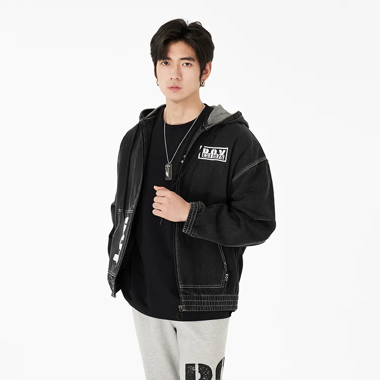 Boy London Denim Jackets Unisex Black-6