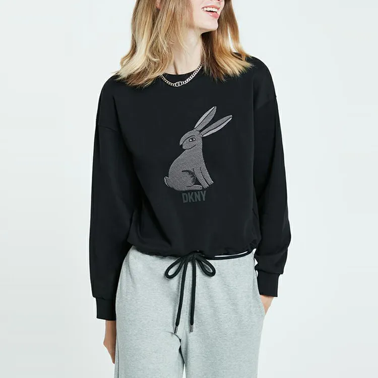DKNY Sweatshirts Women's Black-1