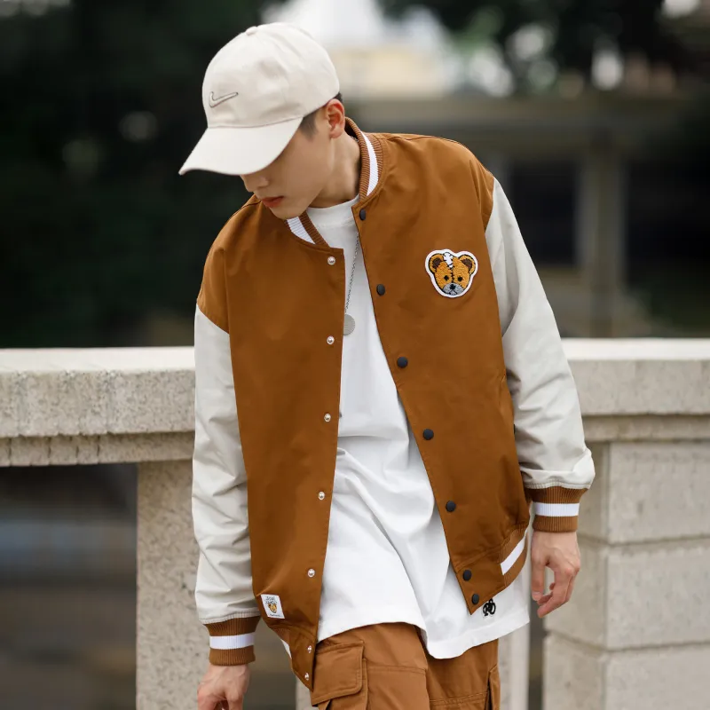 PSO Brand Baseball Jacket Unisex-15