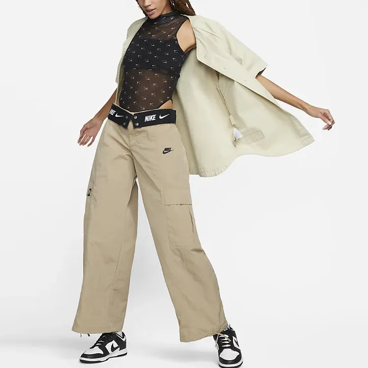 Nike Casual Pants Women's Khaki-2