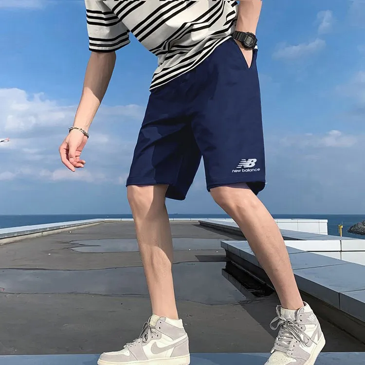 New Balance Casual Shorts Men Marine Blue-2