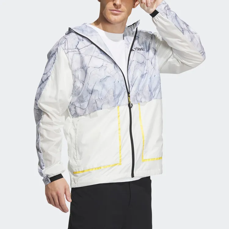 Adidas Breathable Sun Protection Clothing Men's White-3