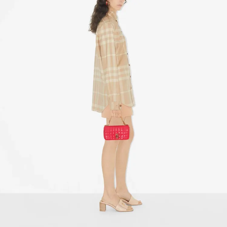 Burberry Button-Up Checked Shirt-3
