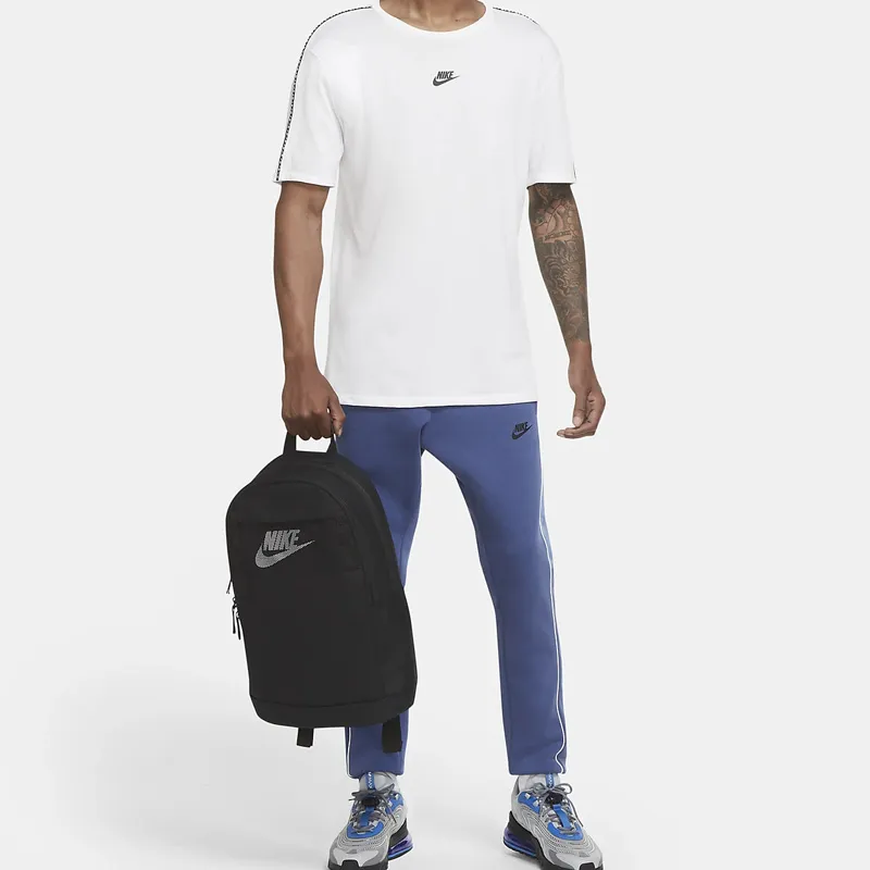 Nike Polyester Backpack Regular Unisex Black-5