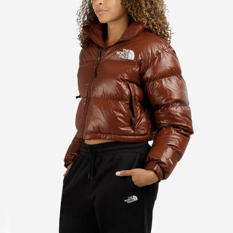 THE NORTH FACE Nuptse Down Jacket Women's Brown XS - POIZON