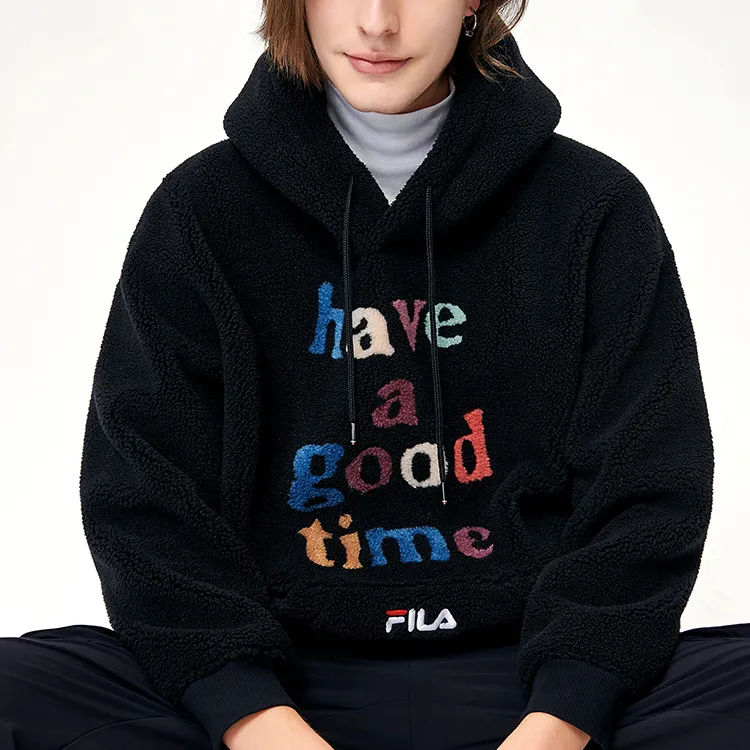 FILA Have A Good Time Collection Sweatshirt Unisex Jet Black-5
