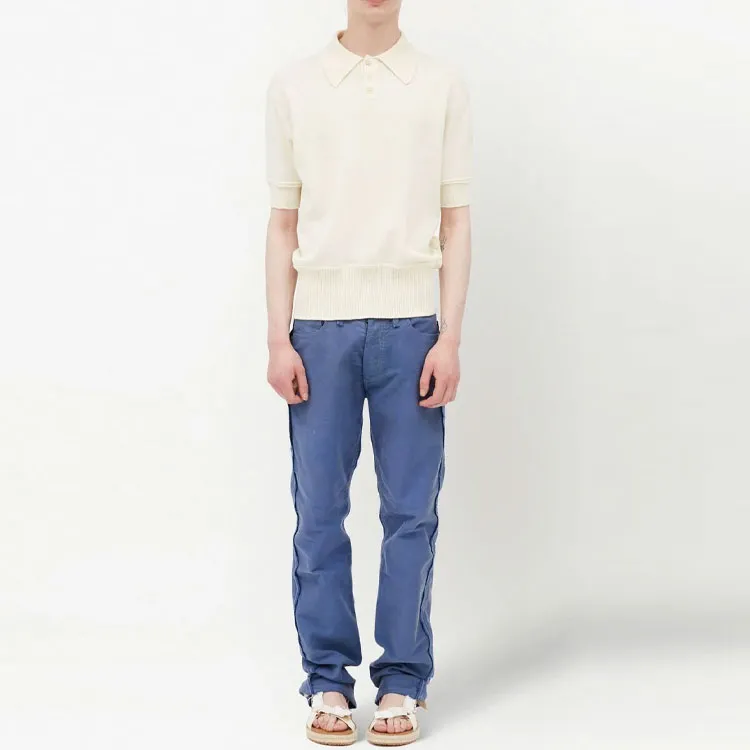 Maison Margiela Knitted Polo Shirt-2