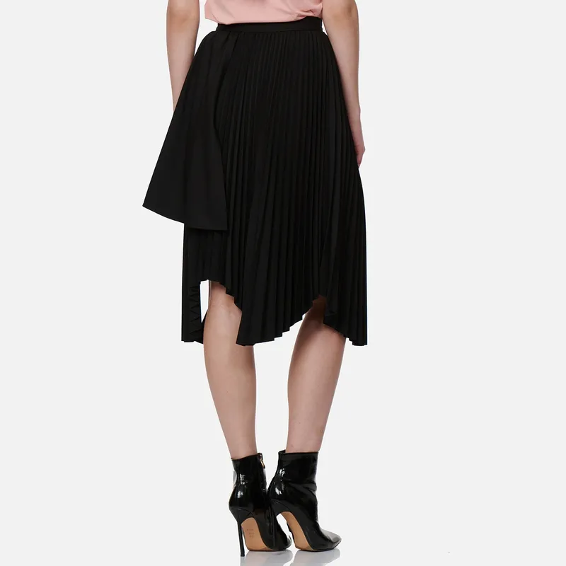 EVISU Casual Long Skirts Women's Black-3