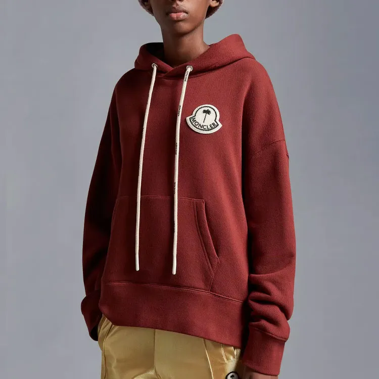 Moncler X Palm Angels Logo Hoodie-3