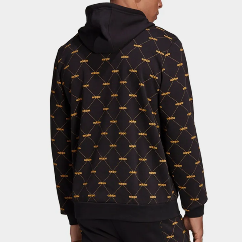 Adidas Neo Sweatshirts Men Yellow Black-3