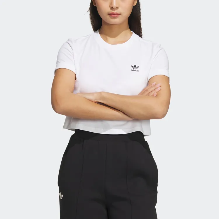 Adidas Originals ADICLUB Crop Top Women's White-1
