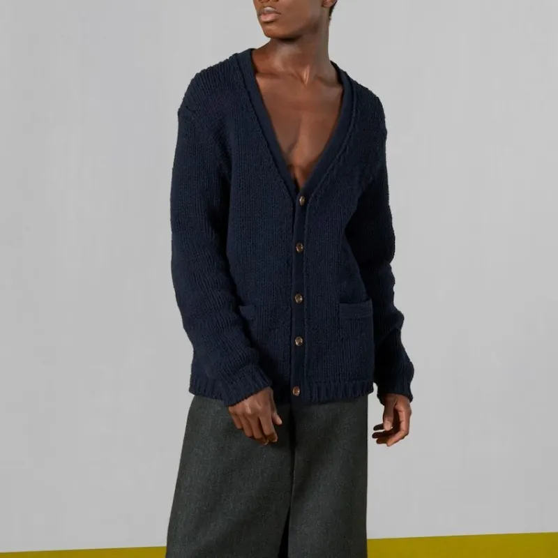 GUCCI FW23 Sweater Men's Dark Blue-2