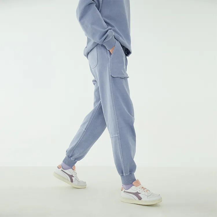 Diadora Jogger Sports Pants Unisex Sky Blue-3