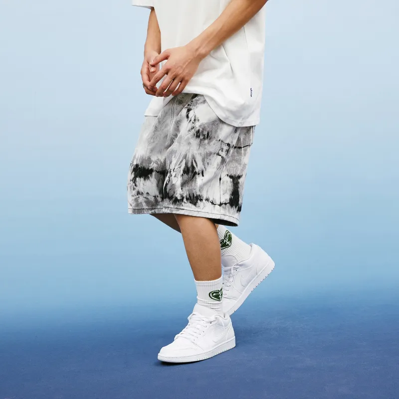 A11SLAVE Loose Fit Shorts Unisex White-4