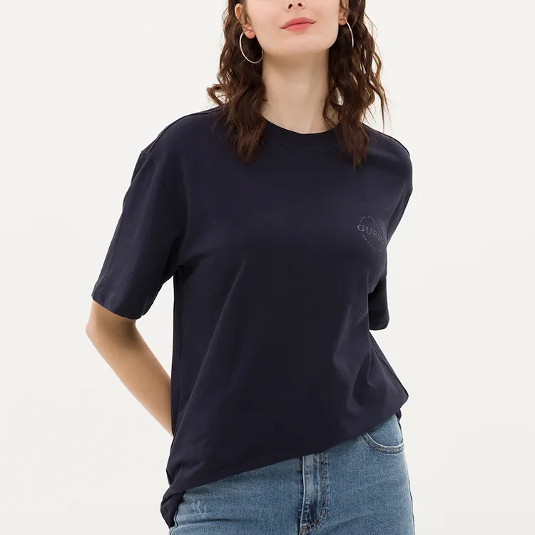 GUESS T-Shirts Unisex Navy Blue-2