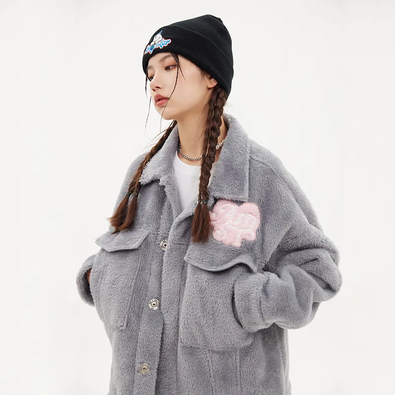 AMONSTER Loose Fit Thickened Jacket Unisex-9